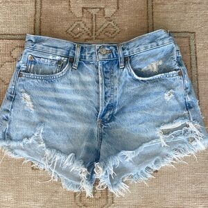 Agolde Parker Swapmeet Shorts Size 26